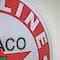 Licensed Texaco Gasoline Motor Oil Dome Metal Sign